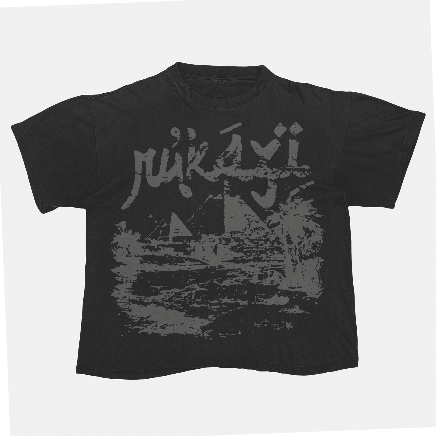 PYRAMIDS GRAY TSHIRT