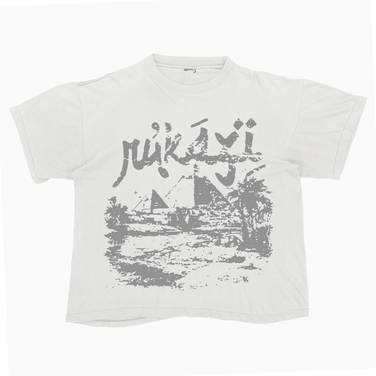 PYRAMIDS WHITE TSHIRT